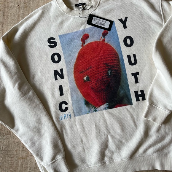 R13 Sonic Youth Oversized Sweatshirt - Picture 9 of 11